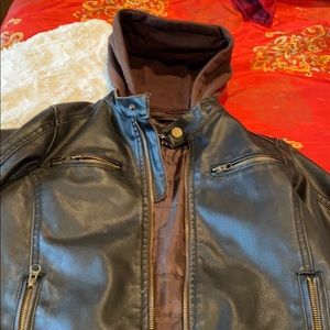 Leather jacket